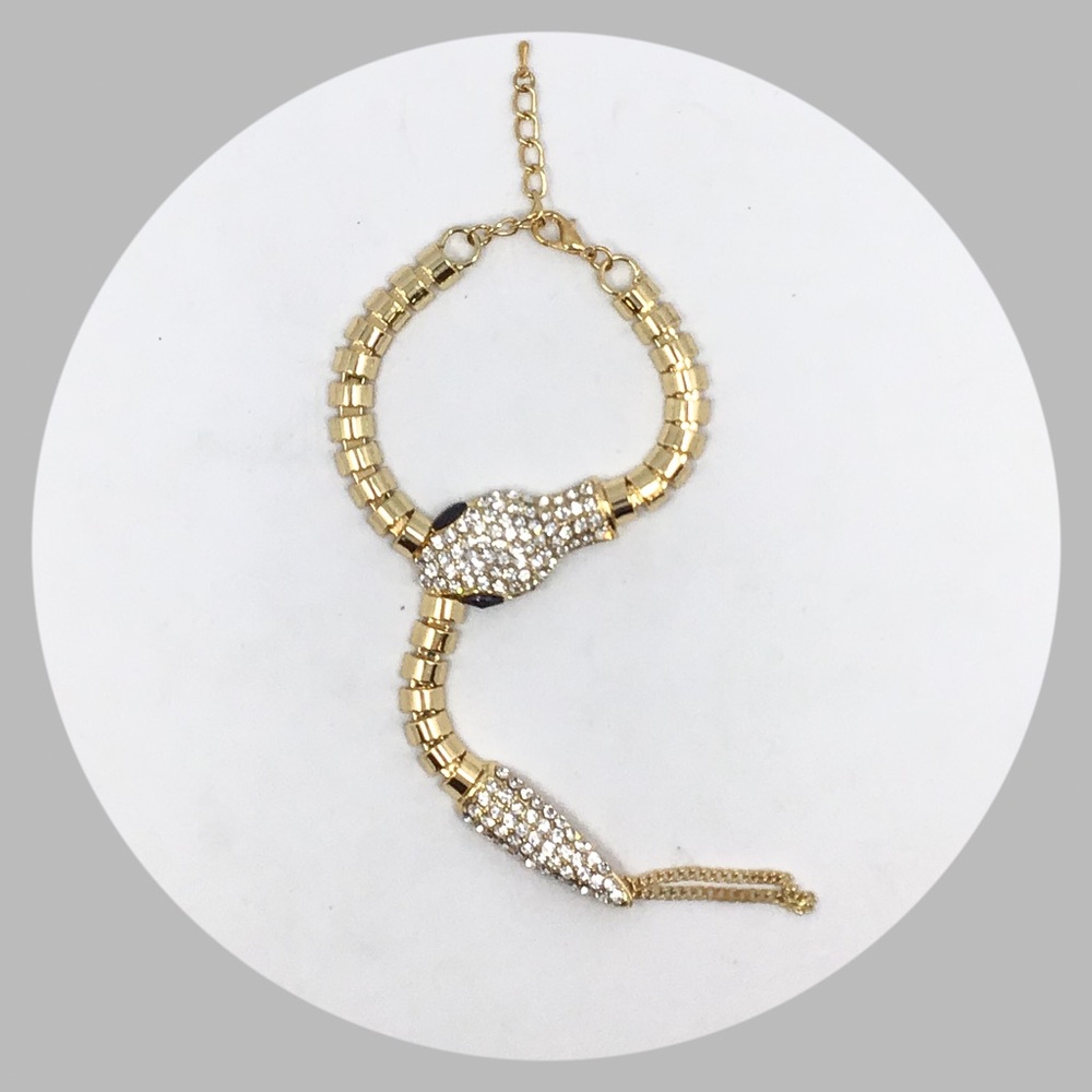 Elegant Gold and Silver Bracelet
